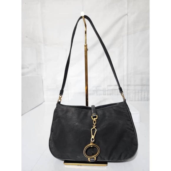 Authentic Prada Tessuto Shoulder Bag Black - Picture 1 of 13